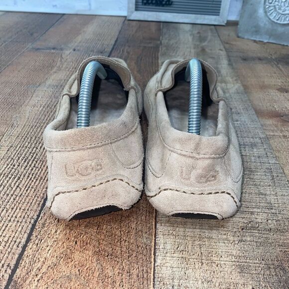 UGG ASCOT PINNACLE SAND SHEARLING HORWEEN LEATHER SHOE US 9 - Picture 5 of 10